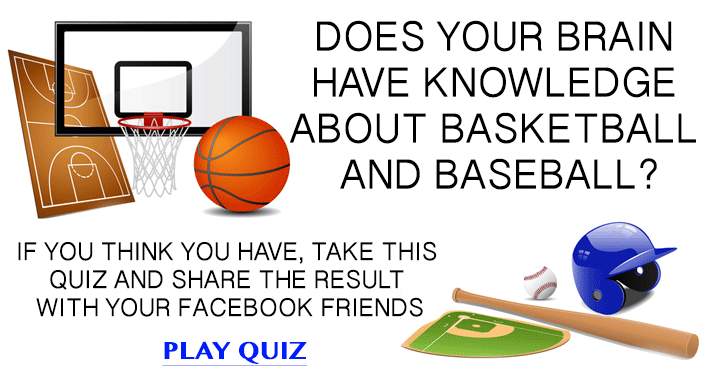 Banner for Men go ahead and show us your knowledge about Basketball en baseball