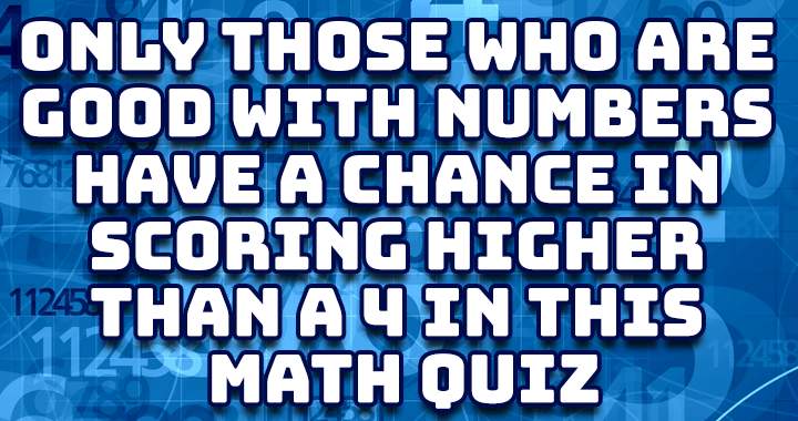 Banner for Math Quiz: Level: Extreme