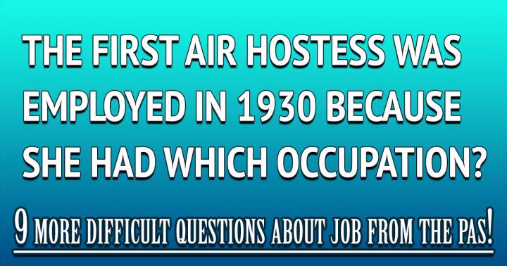 Banner for Can you answer these hard questions about jobs from the past?