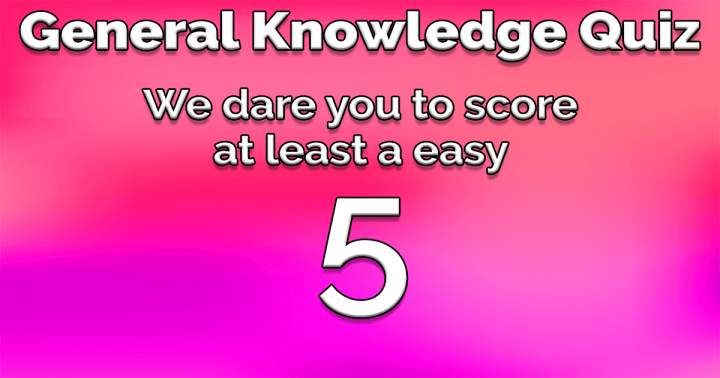 Banner for General Knowledge Quiz