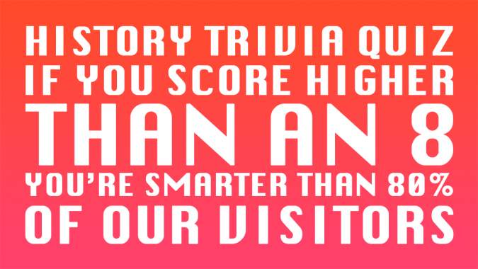 Banner for Are you smarter than 80% of our quizzers?