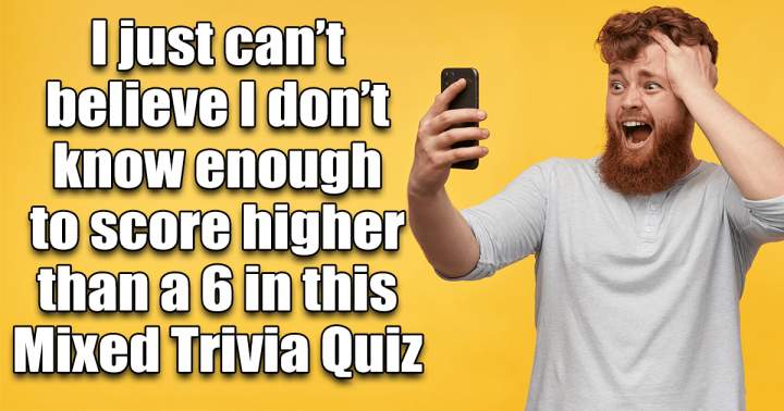 Banner for Mixed Trivia Quiz