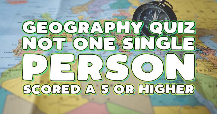 Banner for Geography Quiz.