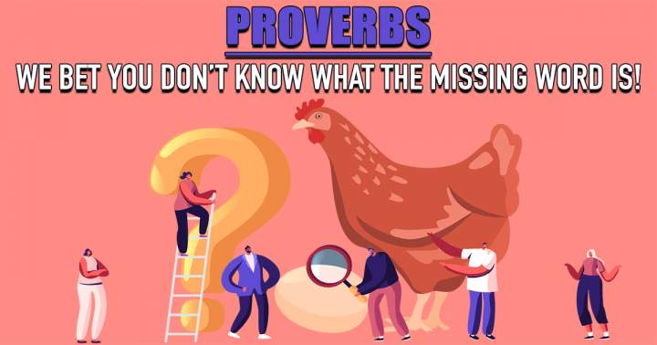 Banner for Quiz on Proverbs.