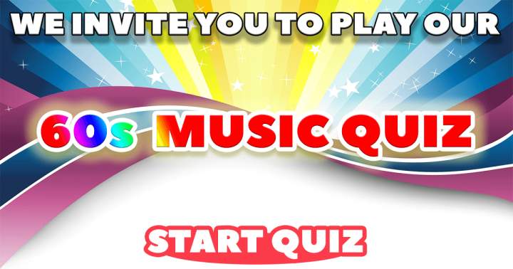 Banner for Take Our 60s Music Quiz.