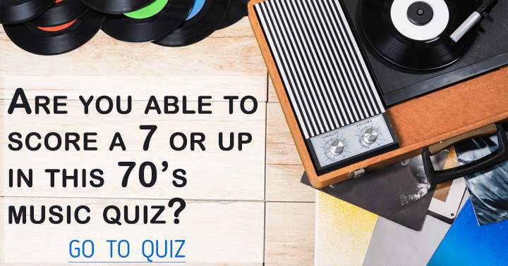 Banner for Quiz on music from the 1970s.