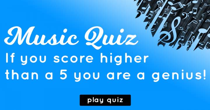 Banner for Quiz on Music.