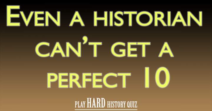 Banner for Difficult History Quiz.