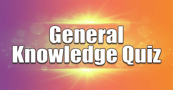 Banner for Quiz on General Knowledge.