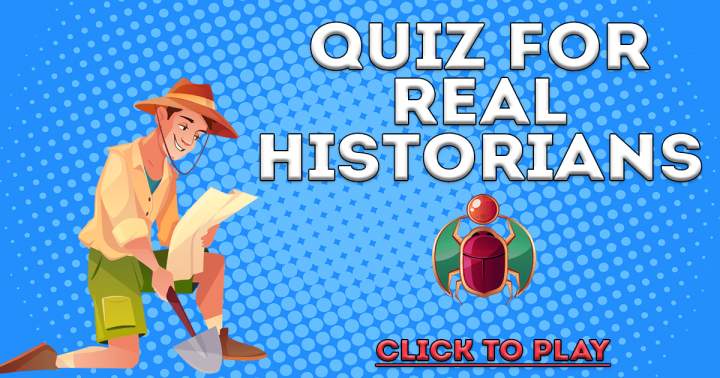 Banner for 'Real Historians' Quiz'