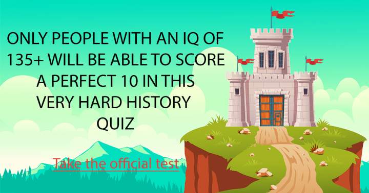 Banner for A quiz on history.