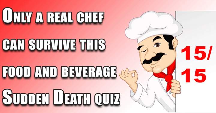 Banner for Sudden Death Quiz: Food and Beverage