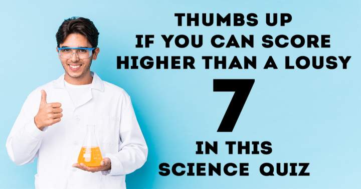 Banner for Science Quiz that poses a challenge