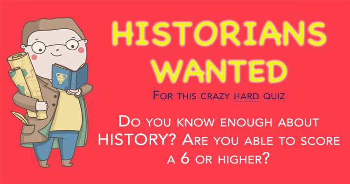 Banner for Quiz that poses a challenge to historians.