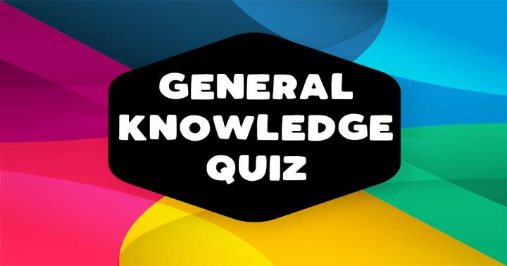 Banner for Quiz on general knowledge.