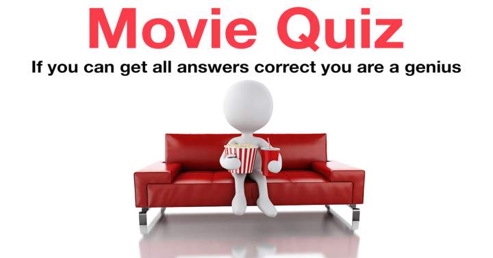 Banner for Movie Quiz that poses a challenge.