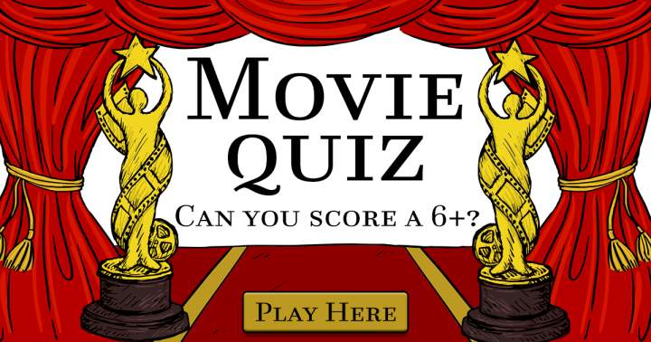 Banner for Movie Quiz that poses a challenge