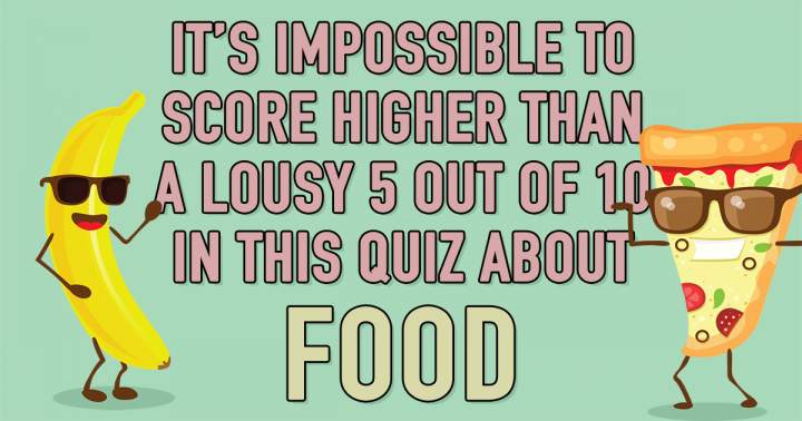 Banner for 'Food Quiz'