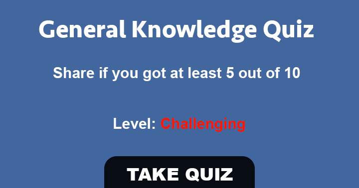 Banner for Test your mixed knowledge with these 10 questions.