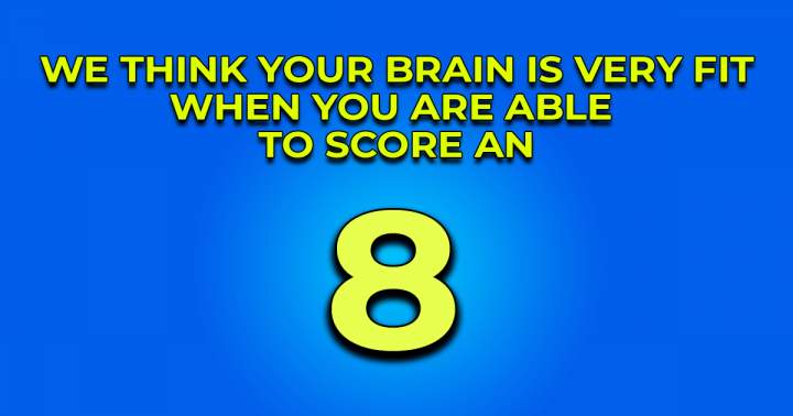 What is the level of fitness of your brain?