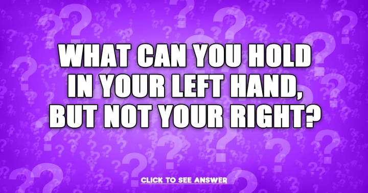 Are you familiar with the solution to this riddle?