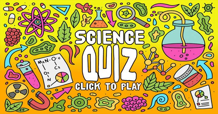 Banner for A quiz about science.