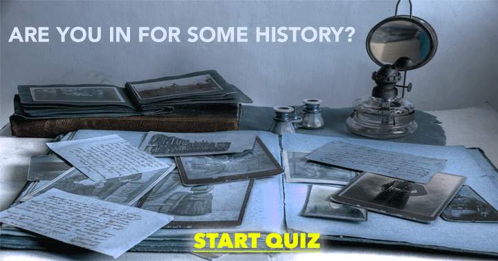 Banner for Enjoy this History Quiz.