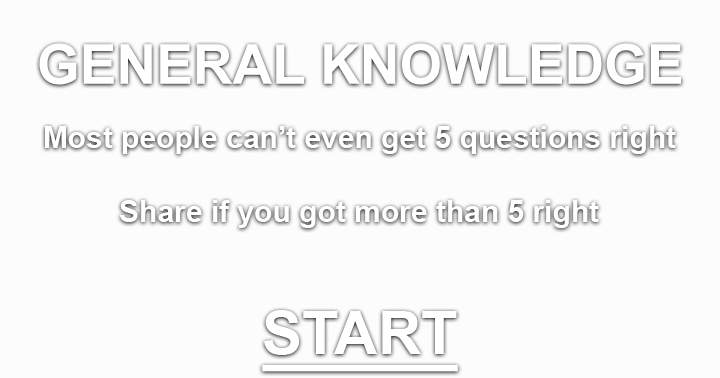 Banner for If you truly are a polymath, these 10 questions should pose no challenge for you!