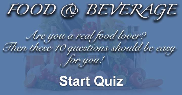 Banner for If you are truly a food enthusiast, these 10 questions will be a piece of cake for you!