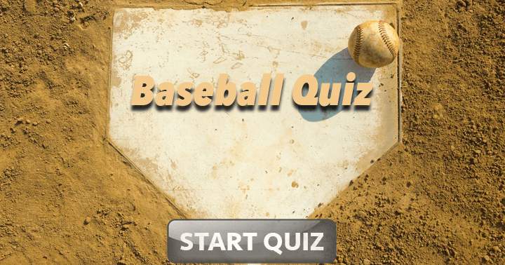 Banner for 'Quiz on Baseball Trivia'