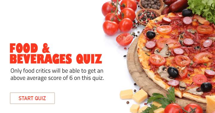 Banner for Are you eager for a food and beverages quiz?