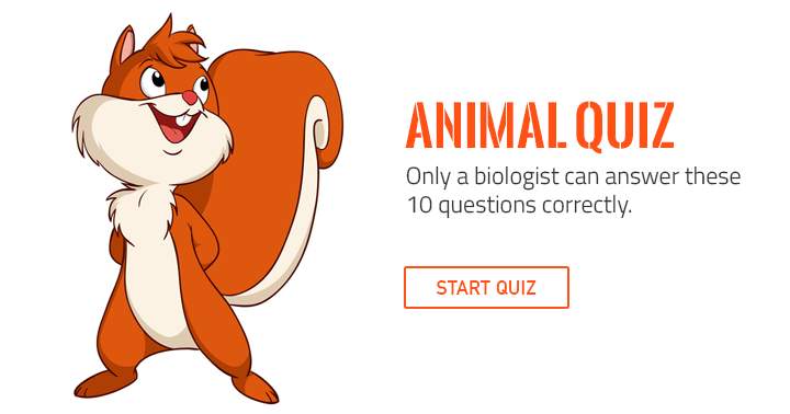 Banner for These 10 questions can only be answered correctly by a biologist.