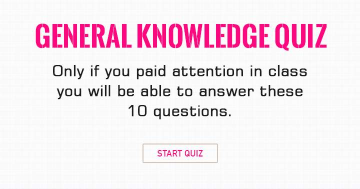 Banner for Quiz of Incredibly Challenging General Knowledge.