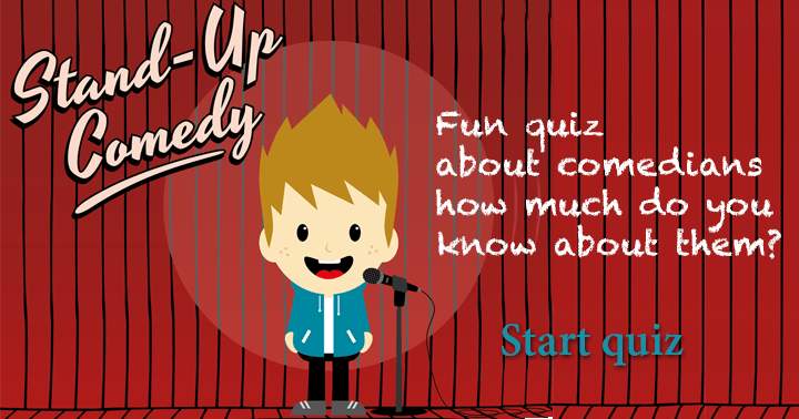 Banner for 'Trivia Quiz on Stand-Up Comedy'