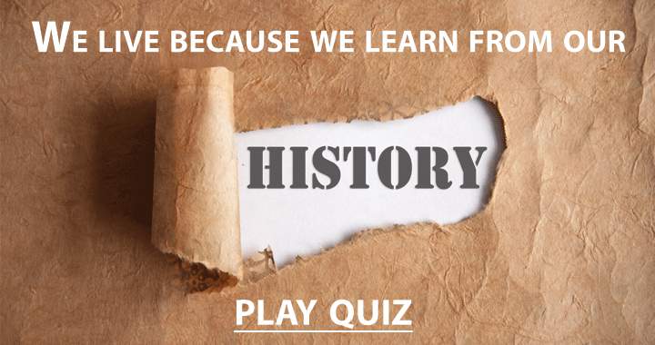 Banner for Quiz on history