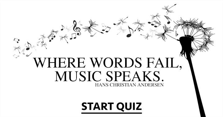 Banner for You adore this quiz if you have a passion for music!