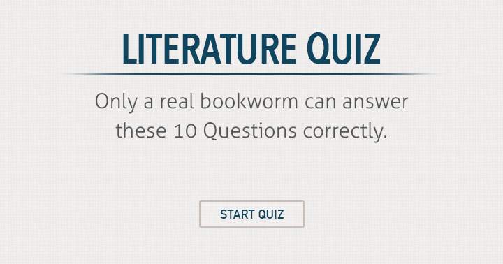 Banner for If you enjoy reading books, this is the perfect quiz for you!