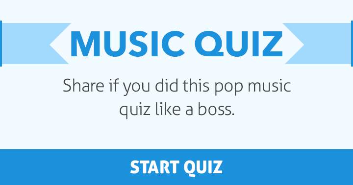 Banner for Did you tackle this pop music quiz like a boss?