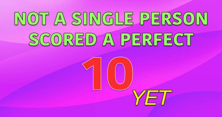 Banner for No one has achieved a perfect score yet.