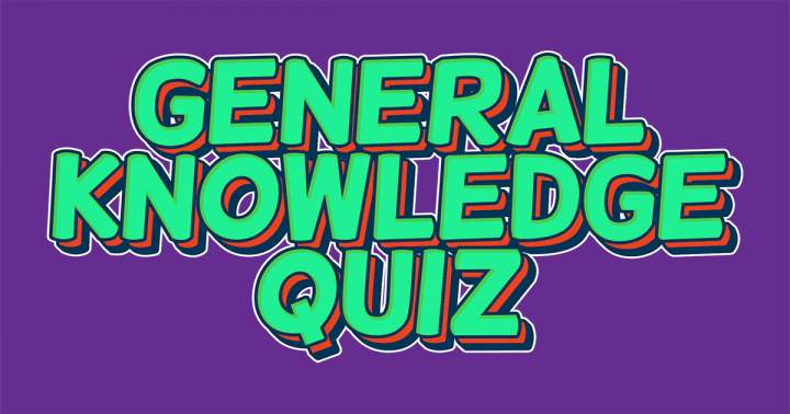 Banner for Quiz on General Knowledge.