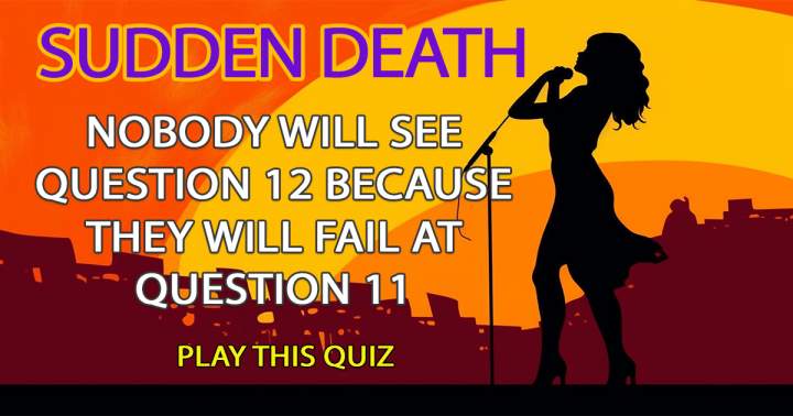 Banner for Identify the performer of the song titled 'Sudden Death Style'.