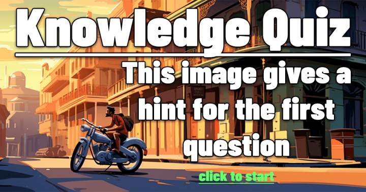 Banner for General Knowledge Quiz Topic.