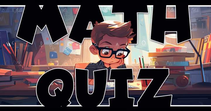 Banner for Quiz on Mathematics.