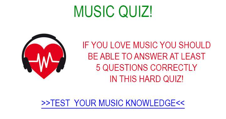 Banner for Are you capable of tackling this challenging music quiz?