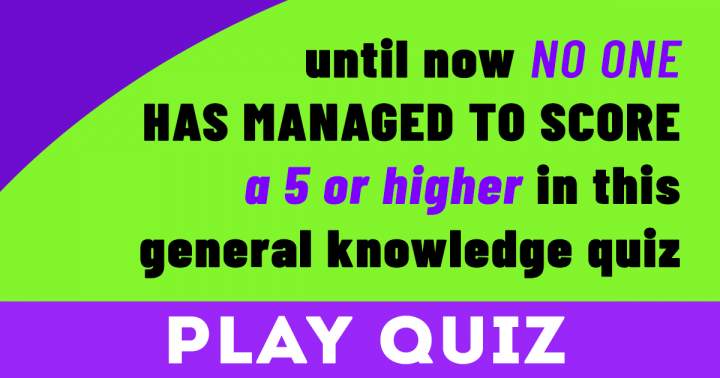 Banner for Trivia Quiz with a Mix of Topics