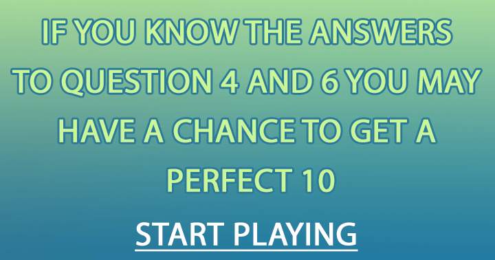 Take this quiz to see if you stand a chance!