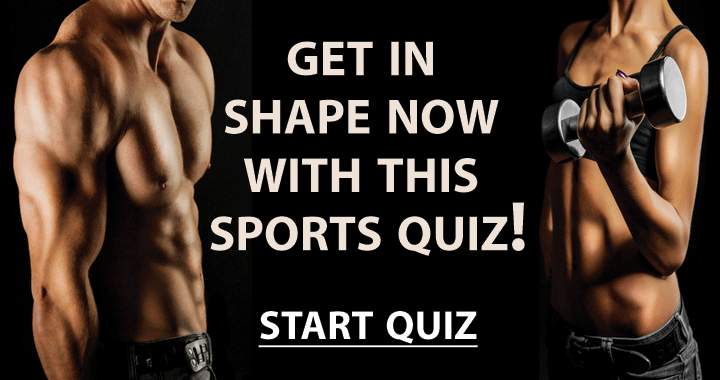 Banner for Shape up with this sports quiz!