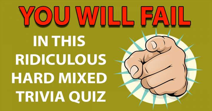 Banner for Absurdly difficult trivia quiz.