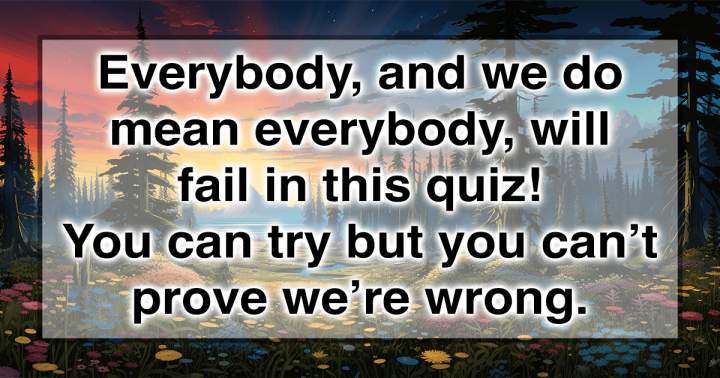 The Unbeatable Trivia Quiz.