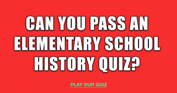 Banner for Quiz on the history of elementary schools